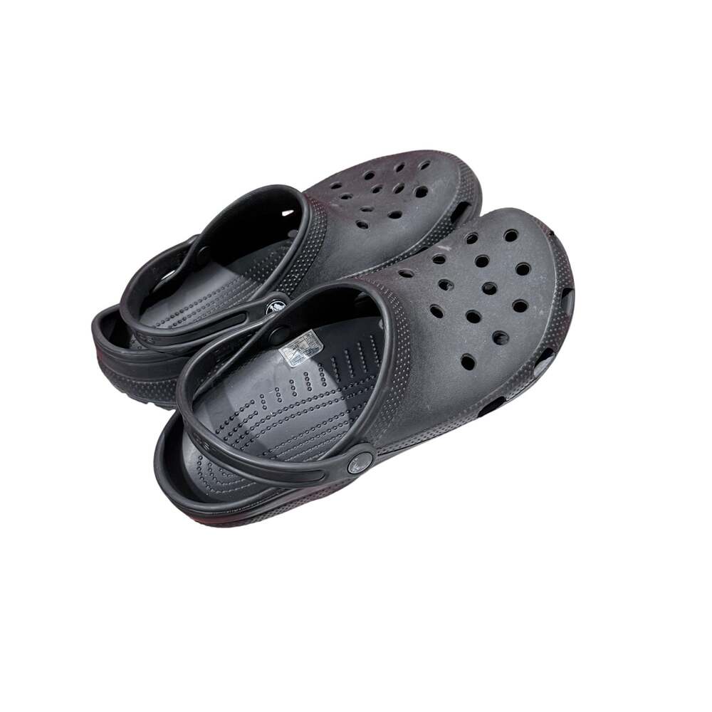 Crocs Classic Clogs Men’s Size 11 Black Original Comfort Slip On Sandals